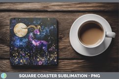 GorgeousGalaxy Square Coaster design.