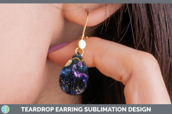 GorgeousGalaxy Teardrop Earrings design.