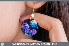 GorgeousGalaxy Round Earrings design.