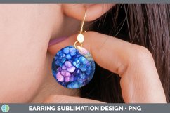 GorgeousGalaxy Round Earrings design.