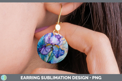 GorgeousGalaxy Round Earrings design.