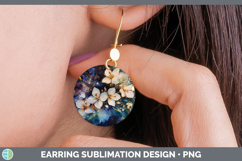 GorgeousGalaxy Round Earrings design.