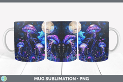 GorgeousGalaxy Mug Wrap design.