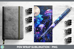 GorgeousGalaxy Pen Wrap design.