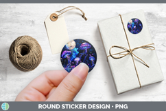 GorgeousGalaxy Stickers design.