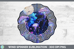 GorgeousGalaxy Wind Spinner design.