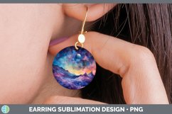 GorgeousGalaxy Round Earrings design.