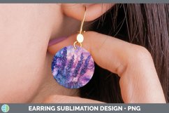 GorgeousGalaxy Round Earrings design.