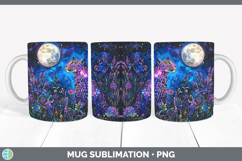 GorgeousGalaxy Mug Wrap design.