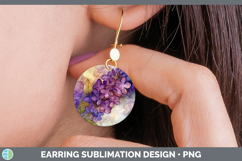 GorgeousGalaxy Round Earrings design.