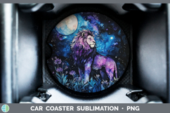 GorgeousGalaxy Car Coaster design.