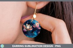 GorgeousGalaxy Round Earrings design.
