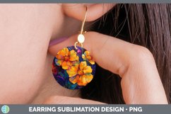 GorgeousGalaxy Round Earrings design.