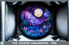 GorgeousGalaxy Car Coaster design.