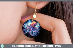 GorgeousGalaxy Round Earrings design.