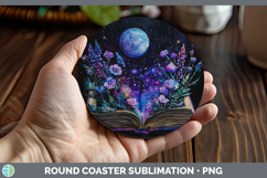 GorgeousGalaxy Round Coaster design.