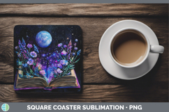 GorgeousGalaxy Square Coaster design.