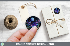GorgeousGalaxy Stickers design.