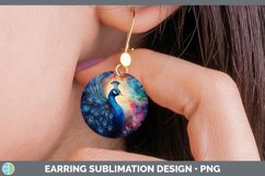 GorgeousGalaxy Round Earrings design.