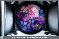 GorgeousGalaxy Car Coaster design.