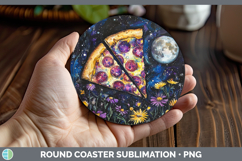 GorgeousGalaxy Round Coaster design.