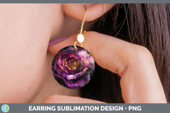 GorgeousGalaxy Round Earrings design.