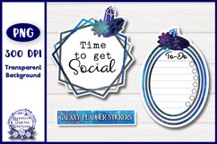 Galaxy Motivational Planner Sticker Product Image 4