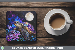 GorgeousGalaxy Square Coaster design.