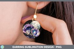 GorgeousGalaxy Round Earrings design.
