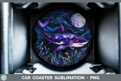 GorgeousGalaxy Car Coaster design.