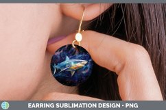 GorgeousGalaxy Round Earrings design.