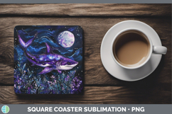 GorgeousGalaxy Square Coaster design.