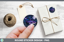 GorgeousGalaxy Stickers design.