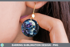 GorgeousGalaxy Round Earrings design.