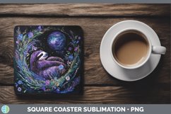 GorgeousGalaxy Square Coaster design.
