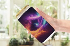 Galaxy Space Dynamic Color Glass Can Wraps Product Image 2