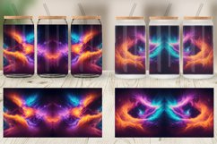 Galaxy Space Dynamic Color Glass Can Wraps Product Image 5