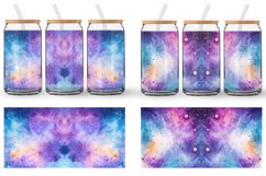 Glass Can Wraps Galaxy Space Watercolor Product Image 3