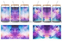 Glass Can Wraps Galaxy Space Watercolor Product Image 4