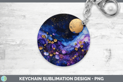 GorgeousGalaxy Keychain design.