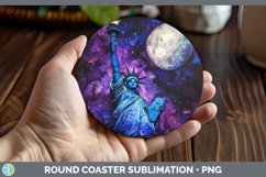 GorgeousGalaxy Round Coaster design.