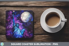 GorgeousGalaxy Square Coaster design.