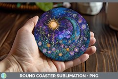 GorgeousGalaxy Round Coaster design.