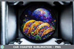 GorgeousGalaxy Car Coaster design.