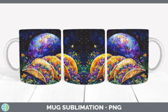 GorgeousGalaxy Mug Wrap design.
