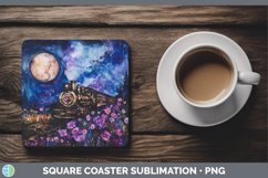 GorgeousGalaxy Square Coaster design.