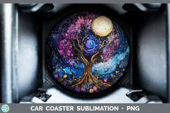 GorgeousGalaxy Car Coaster design.