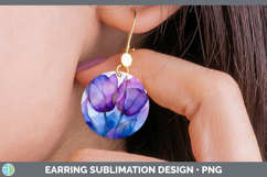 GorgeousGalaxy Round Earrings design.