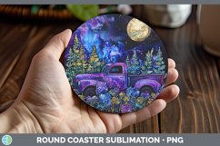 GorgeousGalaxy Round Coaster design.
