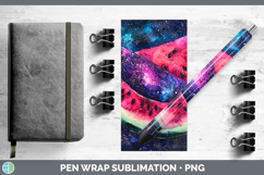 GorgeousGalaxy Pen Wrap design.